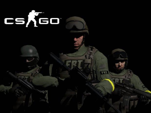 Команда спецназа в Counter Strike Global Offensive